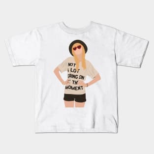 not a lot going on at the moment 22 fanart Kids T-Shirt